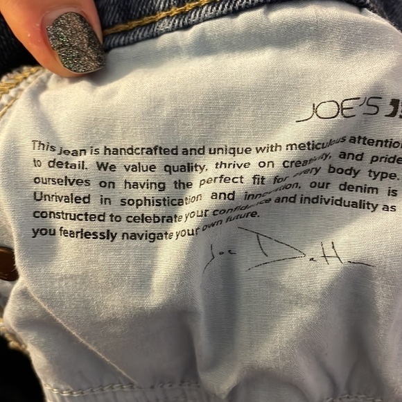 Joe’s Jeans Andreea Distressed Denim Jeans Shorts size 29 - Picture 5 of 15